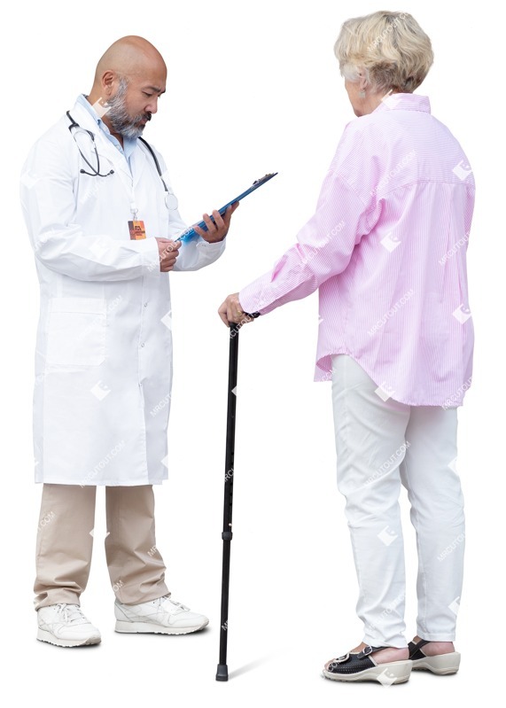 Group with a doctor photoshop people (19176)