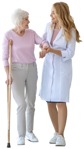 Group with a nurse people cutouts (10584) | MrCutout.com - miniature