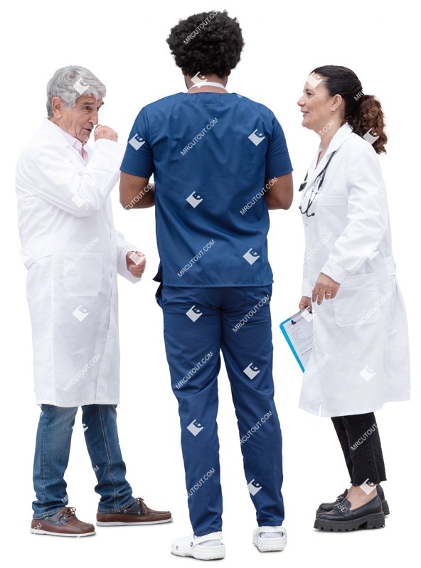 Group with a nurse person png (18544)