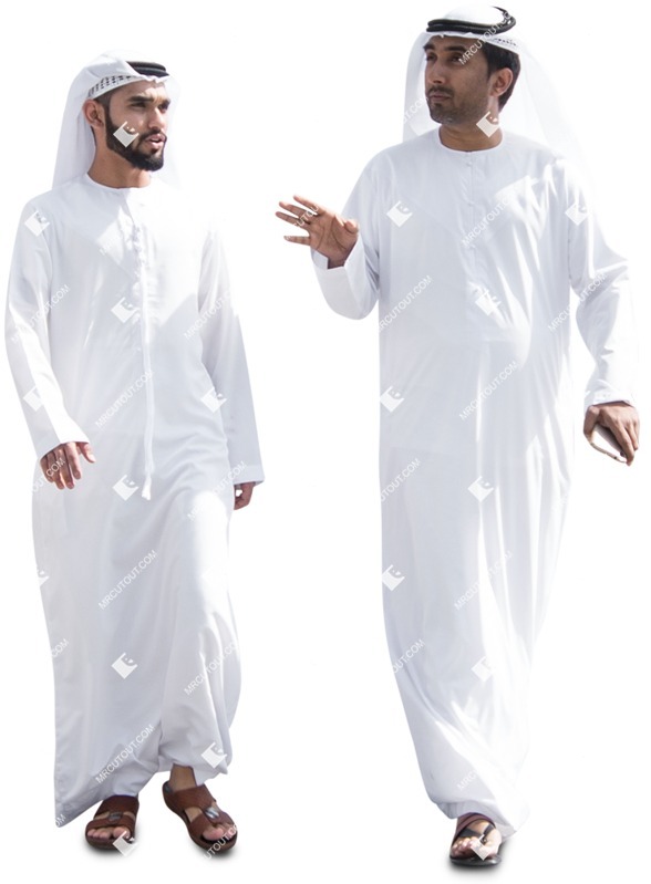 Group with a smartphone walking people cutouts (4529)
