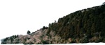 Hills trees png background cut out (5512) - miniature