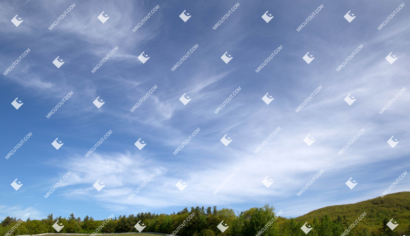 Hills trees png background cut out (5644)