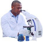 Laboratory worker sitting png people (5550) - miniature