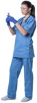 Laboratory worker standing people png (5338) - miniature