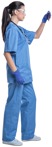 Laboratory worker standing people png (5206) - miniature