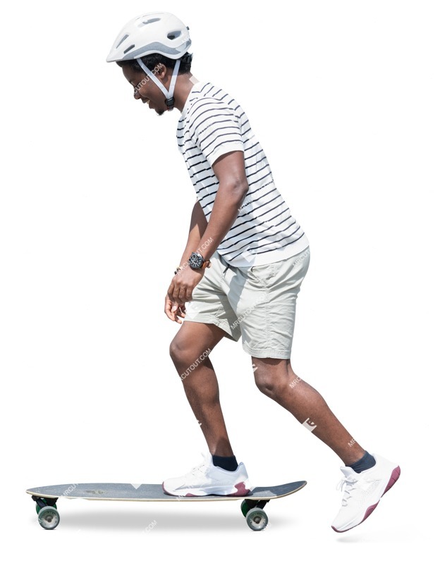 Man cut out pictures (17580)