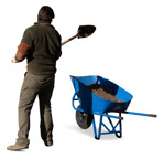 Man entourage people (20371) - miniature