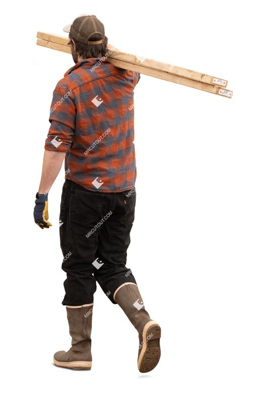 Man cut out people (19659)