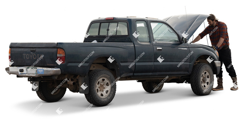 Man cut out pictures (20307)