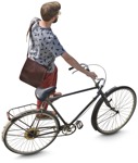 Man cycling  (3989) - miniature