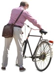Man cycling  (3528) - miniature