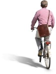 Man cycling  (3529) - miniature