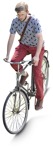 Man cycling  (3646) - miniature