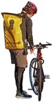 Man cycling  (2882) - miniature