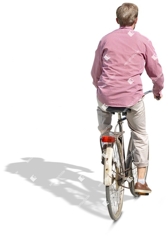 Man cycling people png (3674)