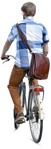 Man cycling cut out pictures (2914) - miniature