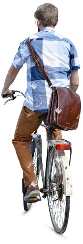 Man cycling cut out pictures (2914)