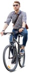 Man cycling  (4956) - miniature