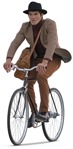 Man cycling  (5378) - miniature
