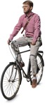 Man cycling  (3757) - miniature