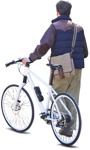 Man cycling  (1446) - miniature