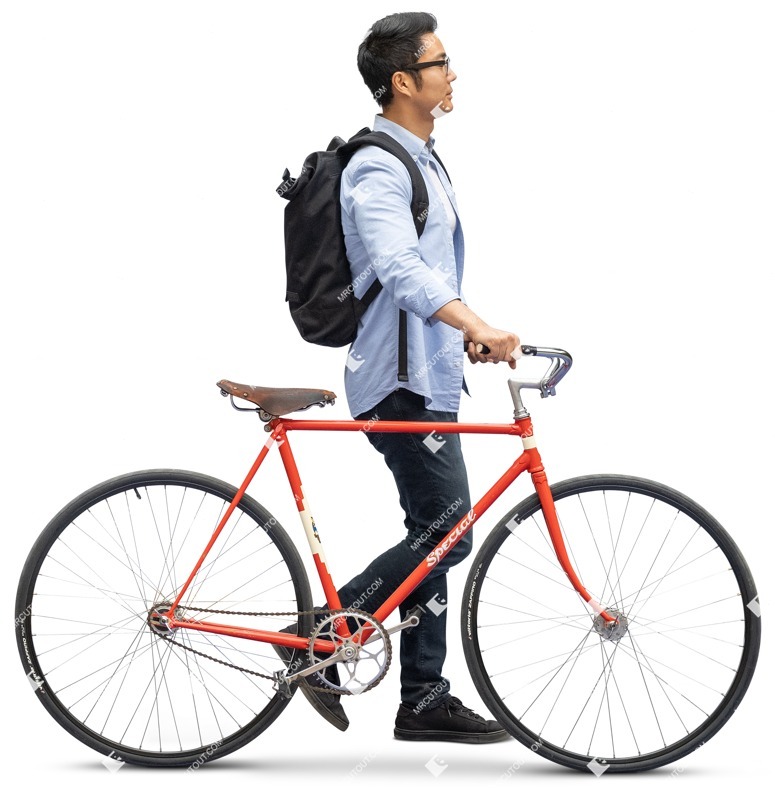 Man cycling people png (12235)