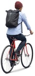 Man cycling people png (12410) | MrCutout.com - miniature