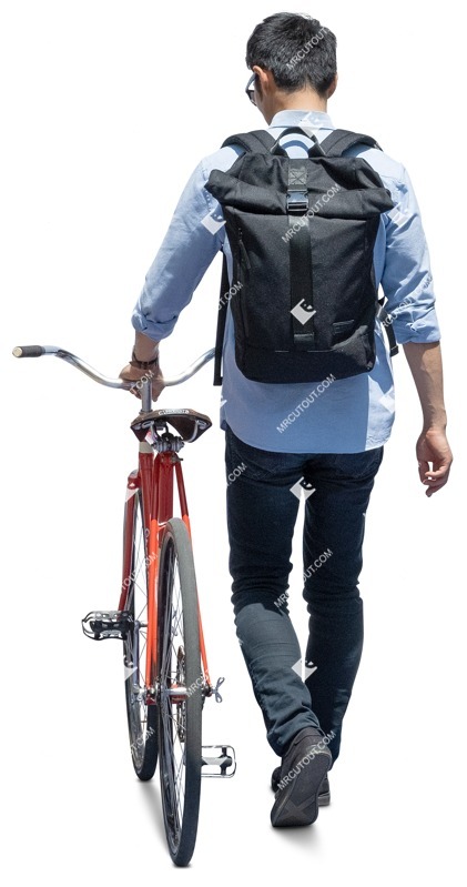 Man cycling cut out pictures (13600)