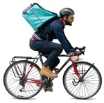 Man cycling people png (12699) - miniature