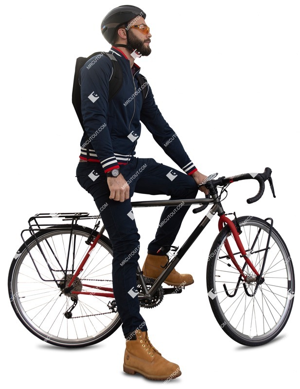 Man cycling people png (11747)