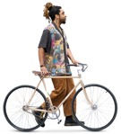 Man cycling person png (13070) | MrCutout.com - miniature