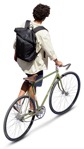 Man cycling png people (13250) | MrCutout.com - miniature