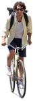 Man cycling png people (13254) - miniature