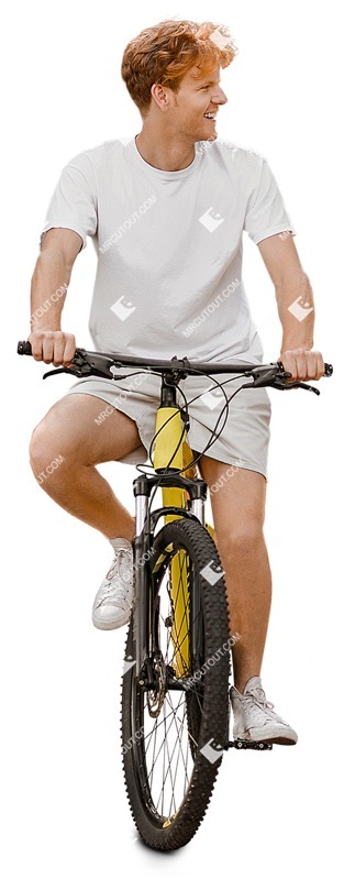 Man cycling human png (12366)