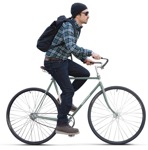 Man cycling png people (14548) | MrCutout.com - miniature
