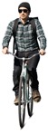 Man cycling png people (14549) | MrCutout.com - miniature
