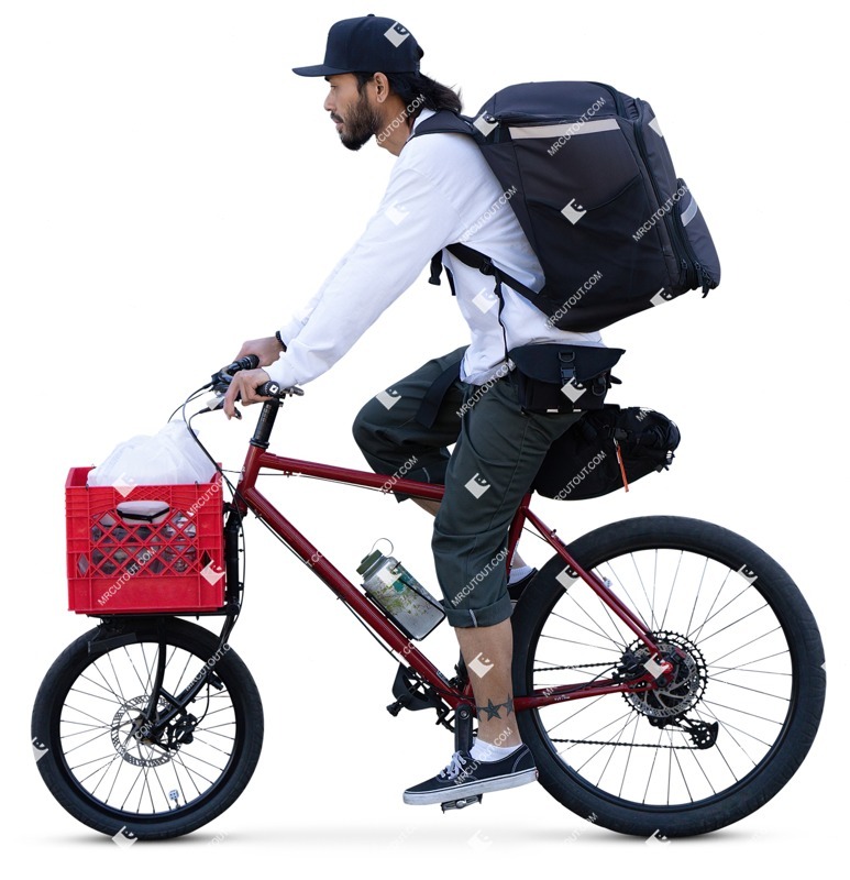 Man cycling people png (13703)