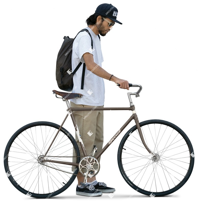 Man cycling people png (14742)