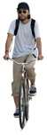 Man cycling people png (15317) | MrCutout.com - miniature