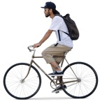 Man cycling people png (14744) - miniature