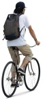 Man cycling people png (14745) - miniature
