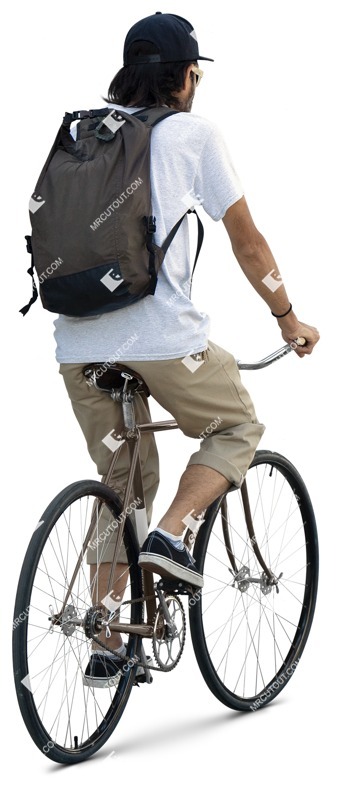 Man cycling people png (14745)