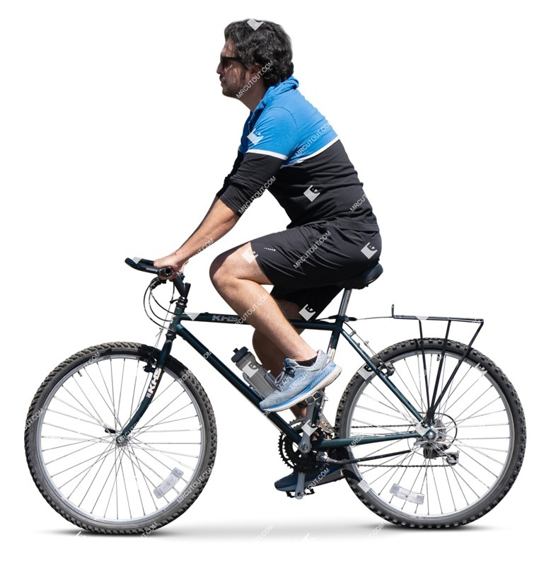 Man cycling people png (15127)