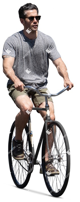 Man cycling person png (15922)