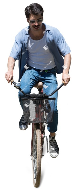 Man cycling people png (16763)