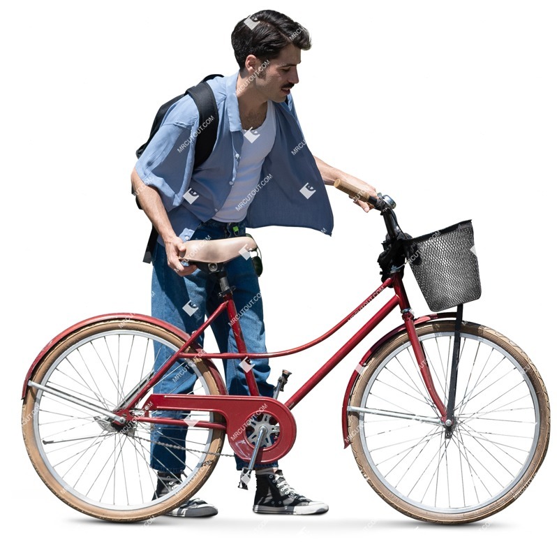 Man cycling people png (16762)