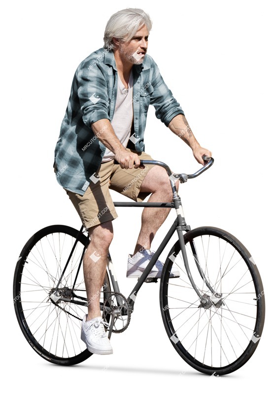 Man cycling photoshop people (16975)