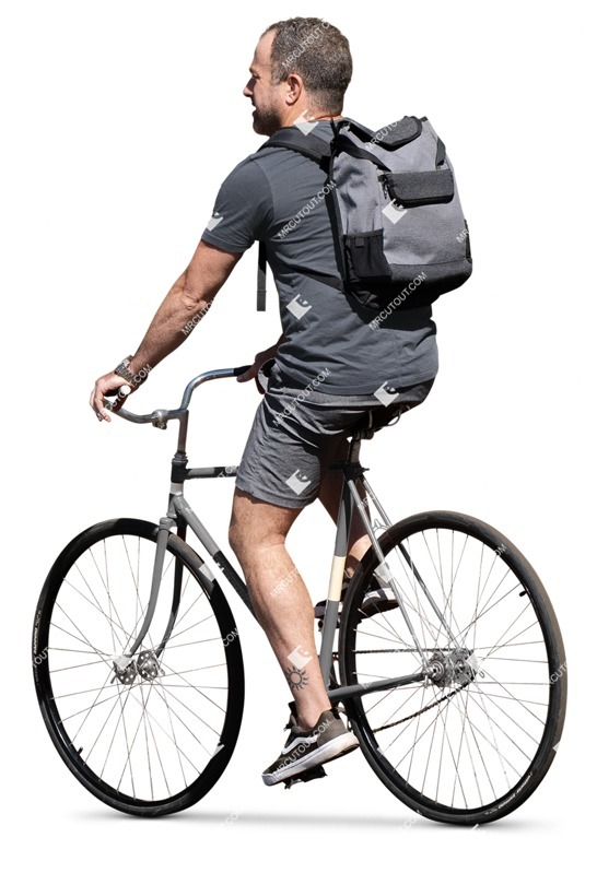 Man cycling people png (17096)