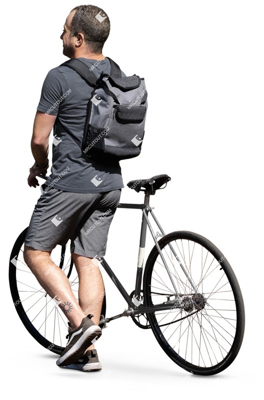 Man cycling people png (17206)