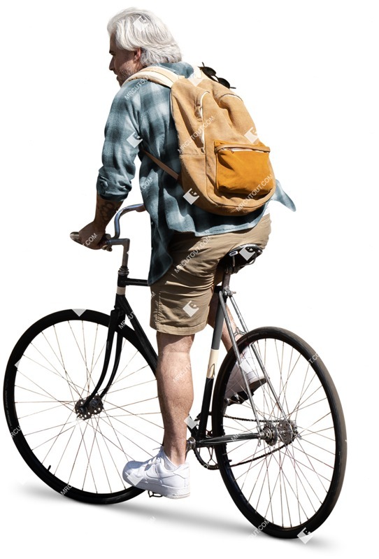 Man cycling people png (16705)